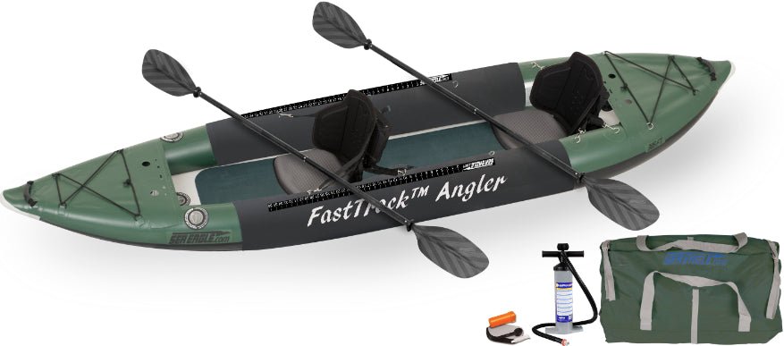 Sea Eagle 385fta FastTrack Inflatable Kayak Pro Angler Package