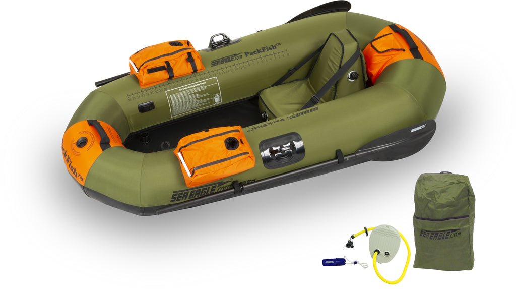 Inflatable Fishing Boat Sea Eagle PackFish 7