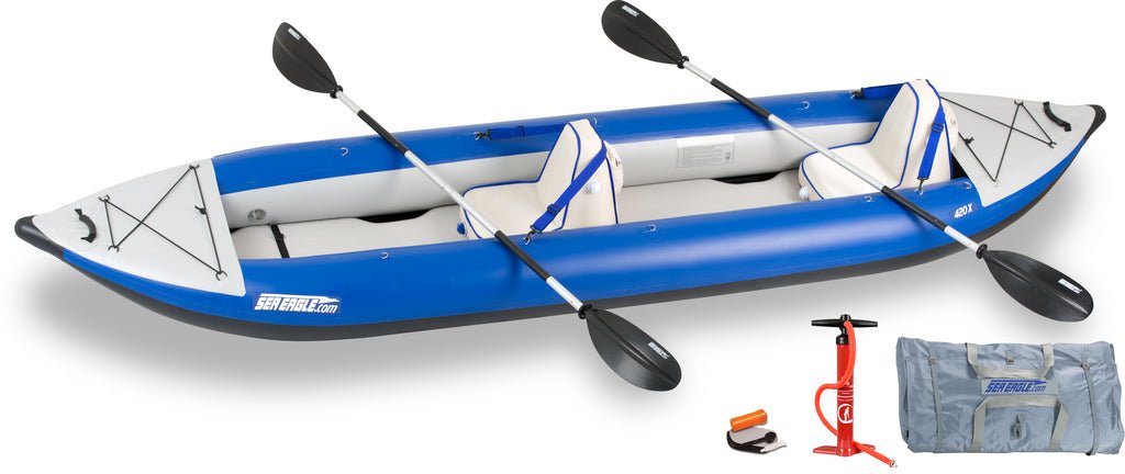 Sea Eagle 420x Explorer 3 Person Kayak - The Boat Outlet